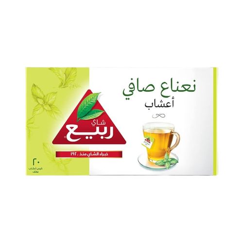 شاي ربيع نعناع صافي 20 كيس 180 جرام