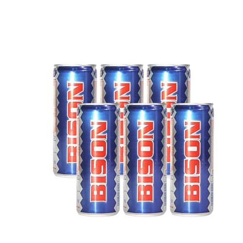 Bison Energy Drink 250ml Pack of 6