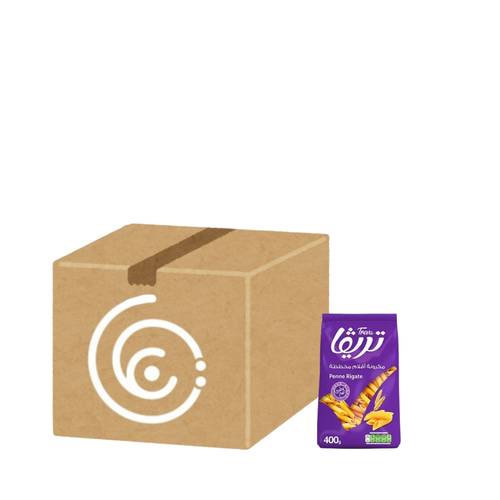 Triva Striped Penne Pasta No. (331) 400g, 20 packs per carton