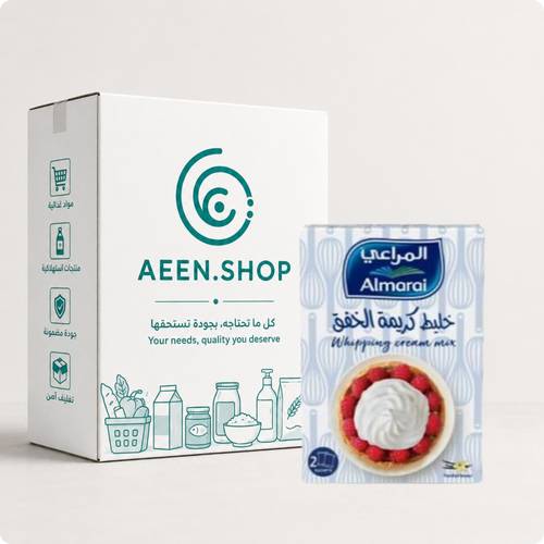 المراعي كريمة خفق 70 مل 12 عبوة في الكرتون 
