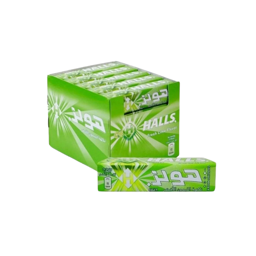 Halls Lemon Green