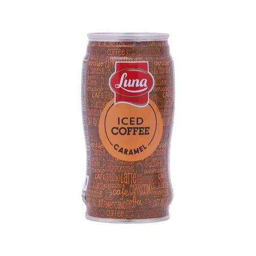 Luna Ice Coffee Caramel 240ml, 24 packs per carton