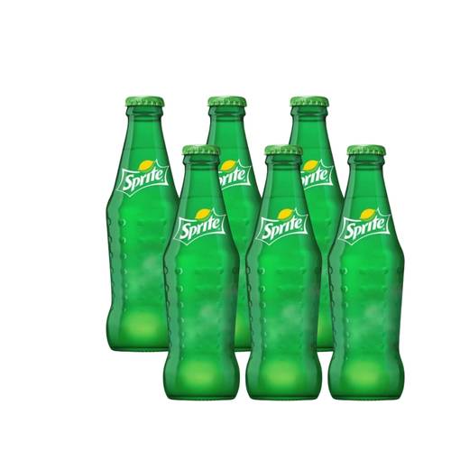 Sprite 248ml Pack of 6 Glass Bottles