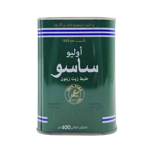 Sasso Iron Olive Oil 400g, One Pack