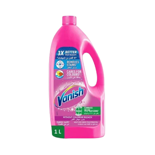 Vanish Pink Stain Remover for Colored Clothes 1 Liter Single Pack