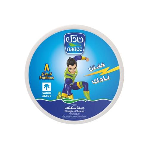 Nadec similar to Triangle Cheese, 8 pieces, 1 pack