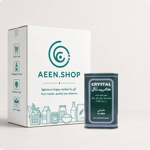 كرستال زيت زيتون 400 مل 24 عبوة في الكرتون 