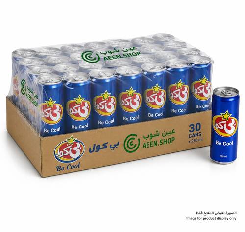 Bee Cola Classic Flavor Soft Drink 250ml - Carton containing 30 cans
