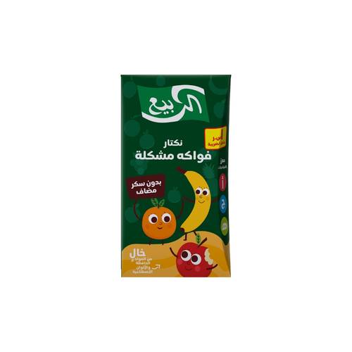 Al Rabie  Mixed Fruit Nectar 120ml 18 Packs in a Carton