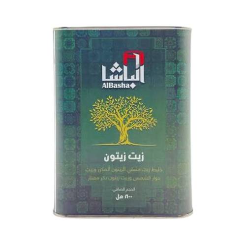 Al-Basha Olive Oil 800g, One Bottle