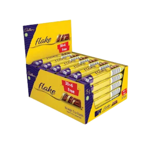 Cadbury Flake Chocolate 1=15g 36 pieces per carton