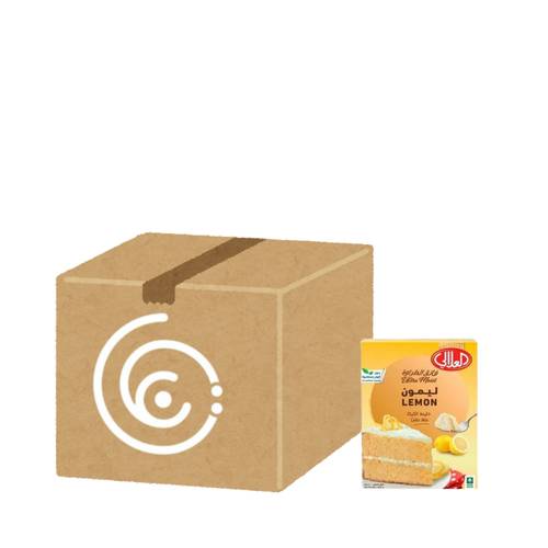 Al Alali Lemon Cake Mix 500g, 12 packs per carton