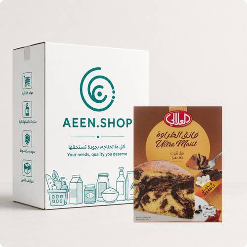 Al Alali Marble Cake Mix 500g, 12 packs per carton