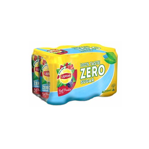 Lipton Ice Tea Zero Fruit Cocktail 320 ml 6 pack