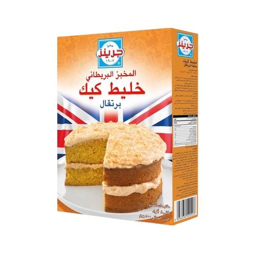Greens Orange Cake Mix 500g, 1 Pack