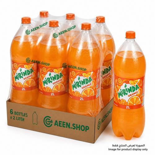 Miranda Orange Family Size 2L 6 Bottles per Carton