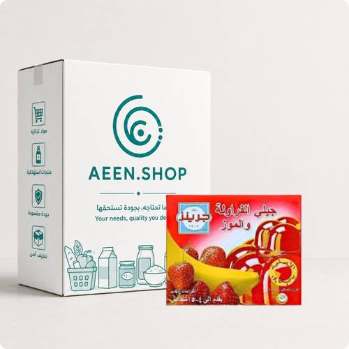 Greens Jelly Banana Strawberry 80g, 72 packs per carton