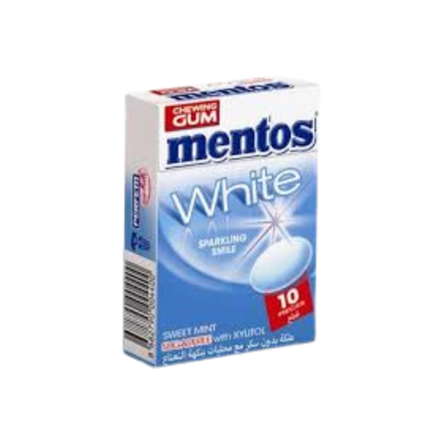 Mentos Sugar-Free Chewing Gum, Mint Flavor, 14.5g x 12 Packs
