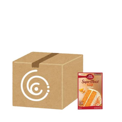 Betty Crocker Orange Cake Mix 500g, 12 packs per carton