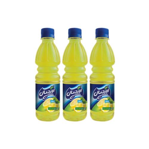 Original Lemon Juice 400ml 3 Plastic Bottles