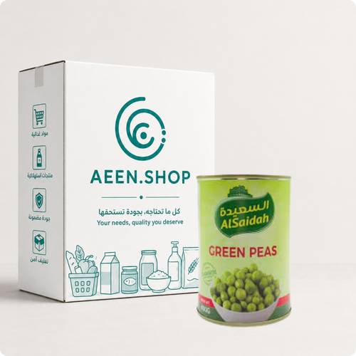 Happy Green Peas 400g, 24 packs per carton