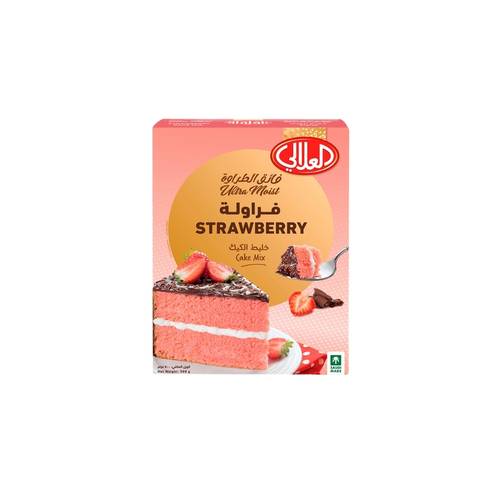 Al Alali Strawberry Cake Mix 500g 1 Pack