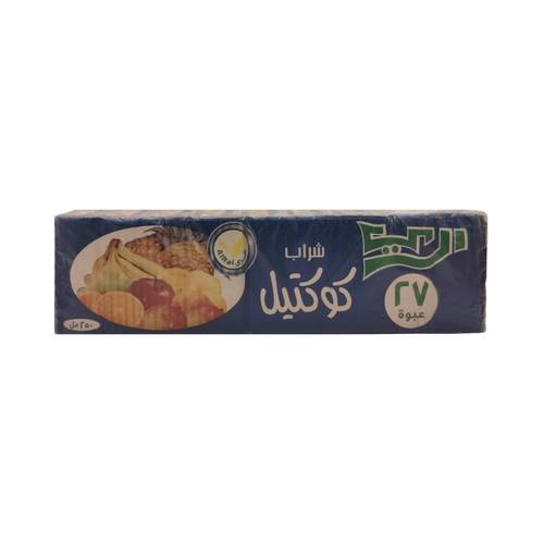 Al Rai Cocktail Syrup 250ml, 27 packs per carton