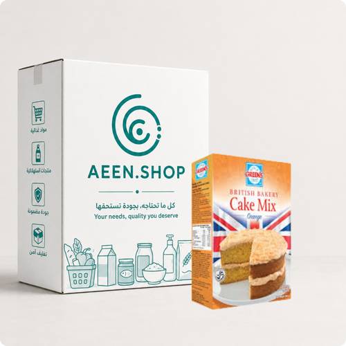 Greens Orange Cake Mix 500g, 12 packs per carton
