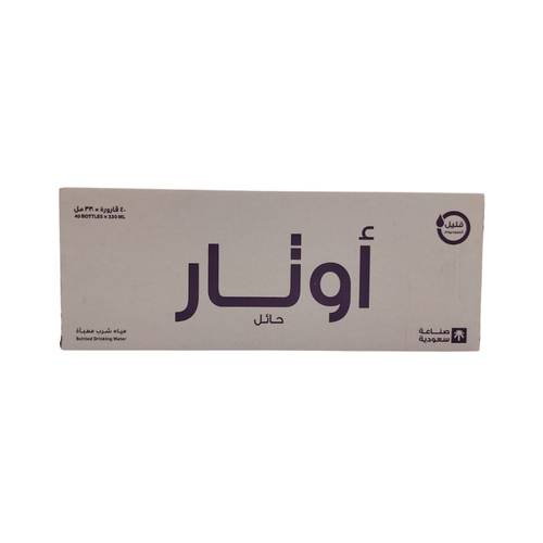 Otar Water 330ml, 40 bottles per carton