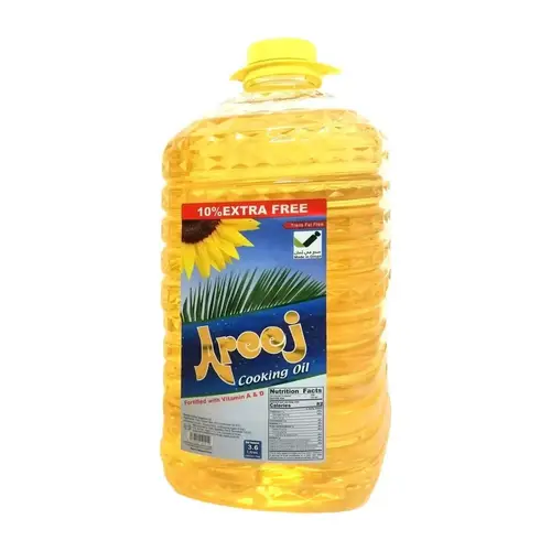 Areej Sunflower Oil 5 Liters, One Bottle