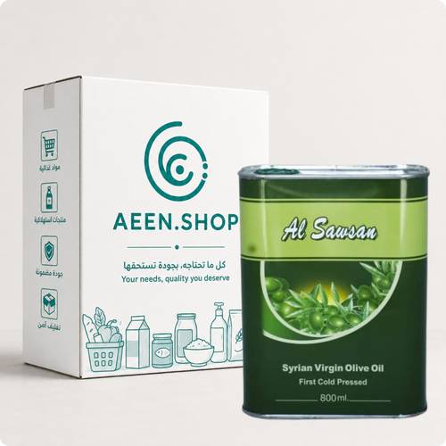 السوسن زيت زيتون بكر 800 مل 10 عبوات في الكرتون 