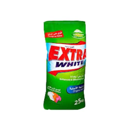 Extra White Green Washing Powder 25 kg, One Bag