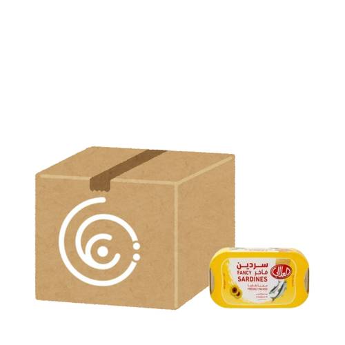 Al Alali Sardines in Oil, Cold Pack, 100g, 50 Packs per Carton