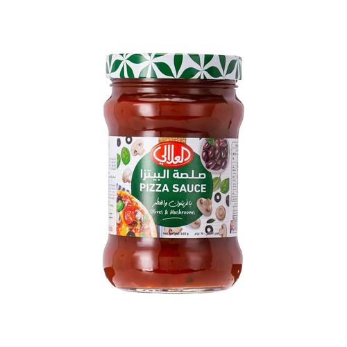 Al Alali Pizza Sauce with Olives and Mushrooms 640g 1 Pack
