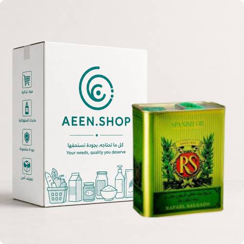 ار اس زيت زيتون 4 لتر 4 عبوات في الكرتون 