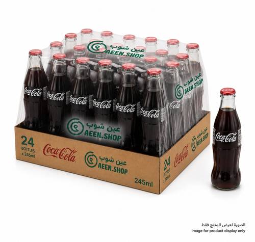 Coca-Cola 245ml, 24 bottles per carton