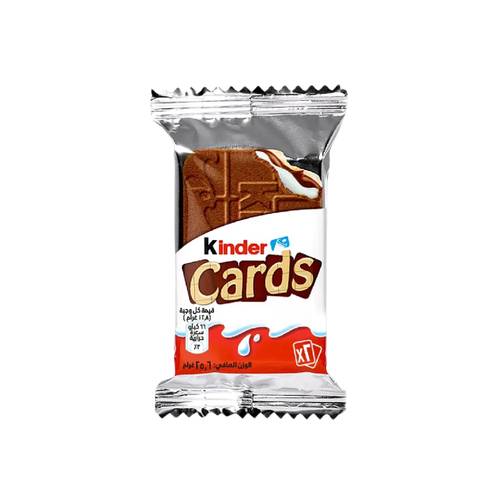 Kinder Cards Waffle Biscuits 10 x 25.5g