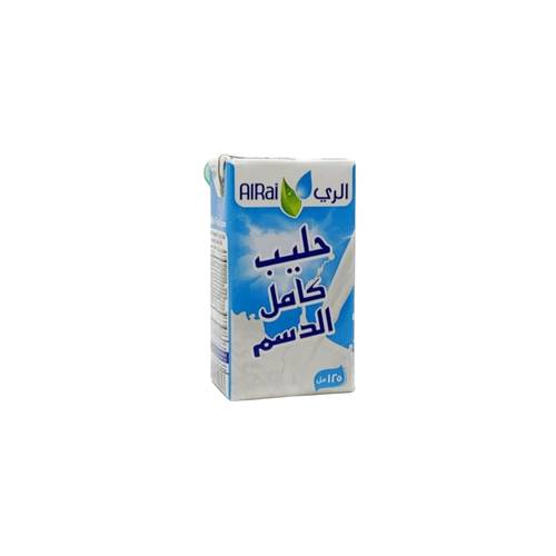 Al Rai Full Cream Milk 125ml 18 packs per carton