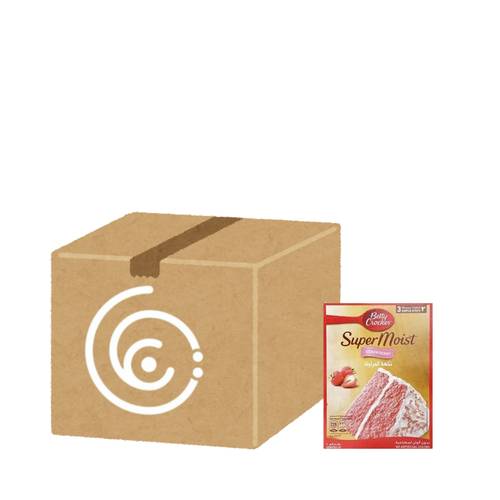 Betty Crocker Strawberry Cake Mix 500g, 12 packs per carton