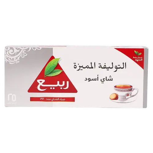 شاي ربيع التوليفة المميزة شاي اسود 25 كيس