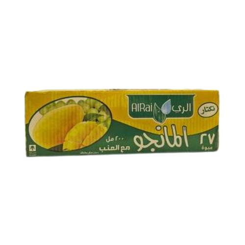 الري نكتار المانجو مع العنب 200 مل 27 عبوة في الكرتون