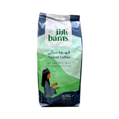 Barnes Turkish Special Coffee without Cardamom 200g 1  Pack