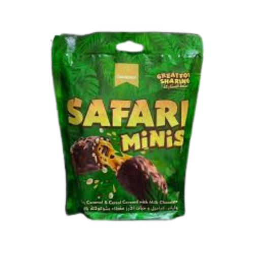 Safari Chocolate Minis Ghandour 171g 1  Pack