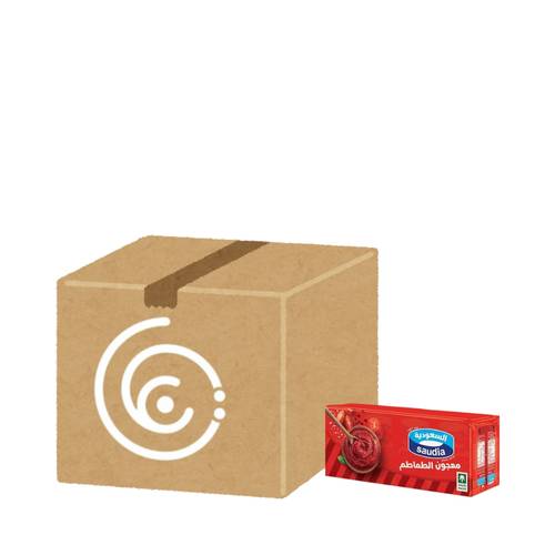 Saudi Tomato Paste 135g 8x6 x 48 packs per carton