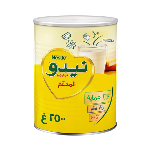 Nido fortified milk powder 2500 grams