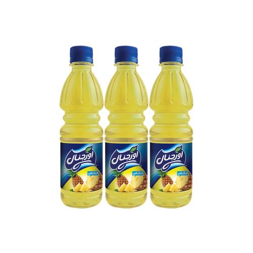 Original Pineapple Juice 400ml 3 Plastic Bottles