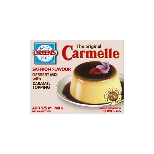 Greens Saffron Caramel Cream 70g 1  Pack
