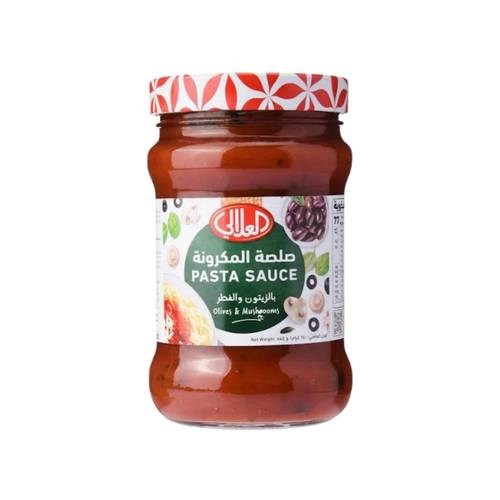 Al Alali Pasta Sauce with Mushrooms and Olives 640g 1 Pack