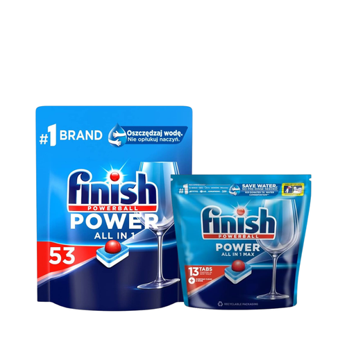 Vanish All-in-One Blue Dishwasher Tablets (53+13) 2-Pack