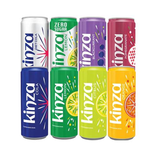 Kinza 250ml Pack of 8 Assorted Packs